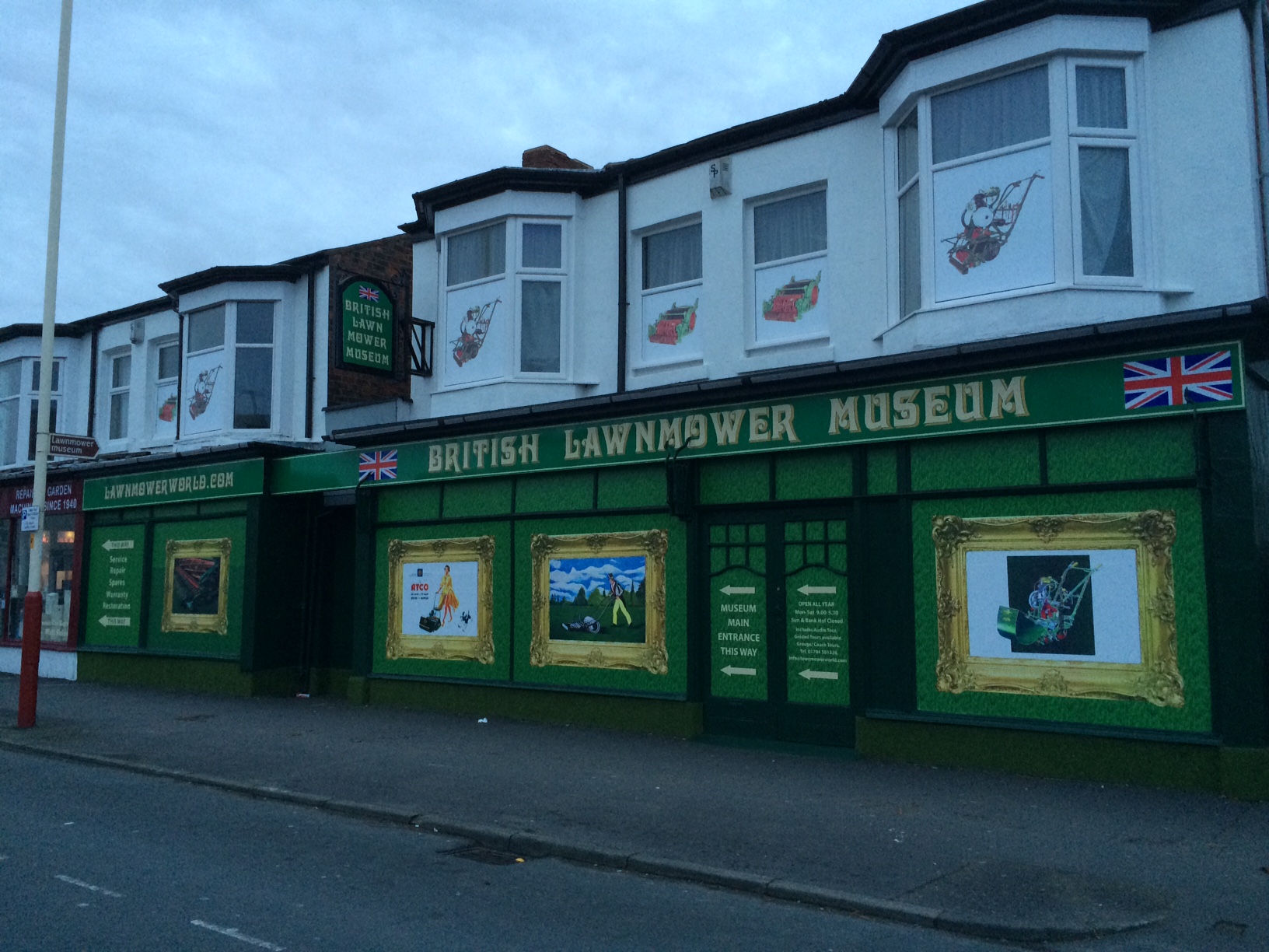 Lawnmower museum Southport