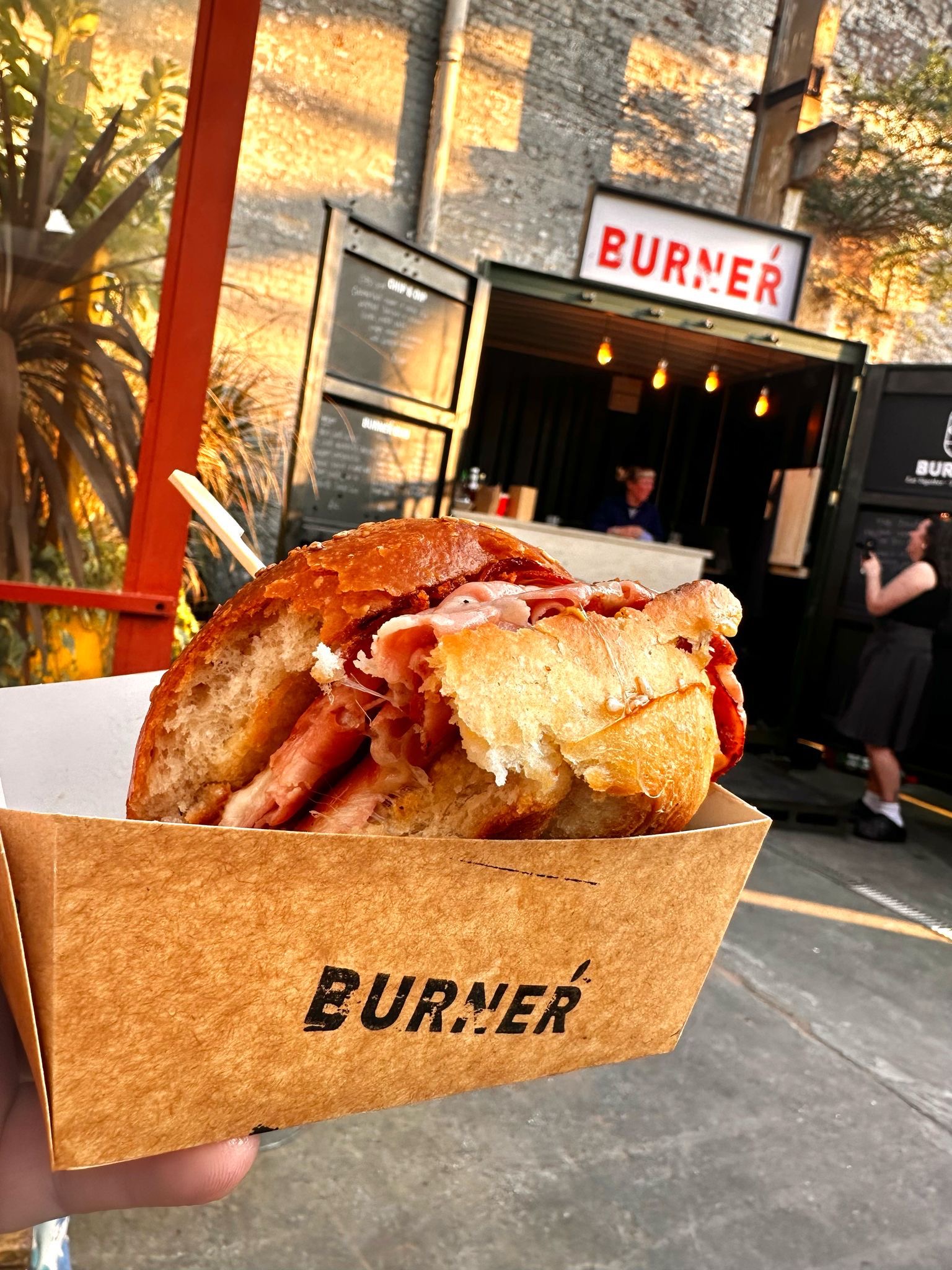 Burner's Bourdain bun