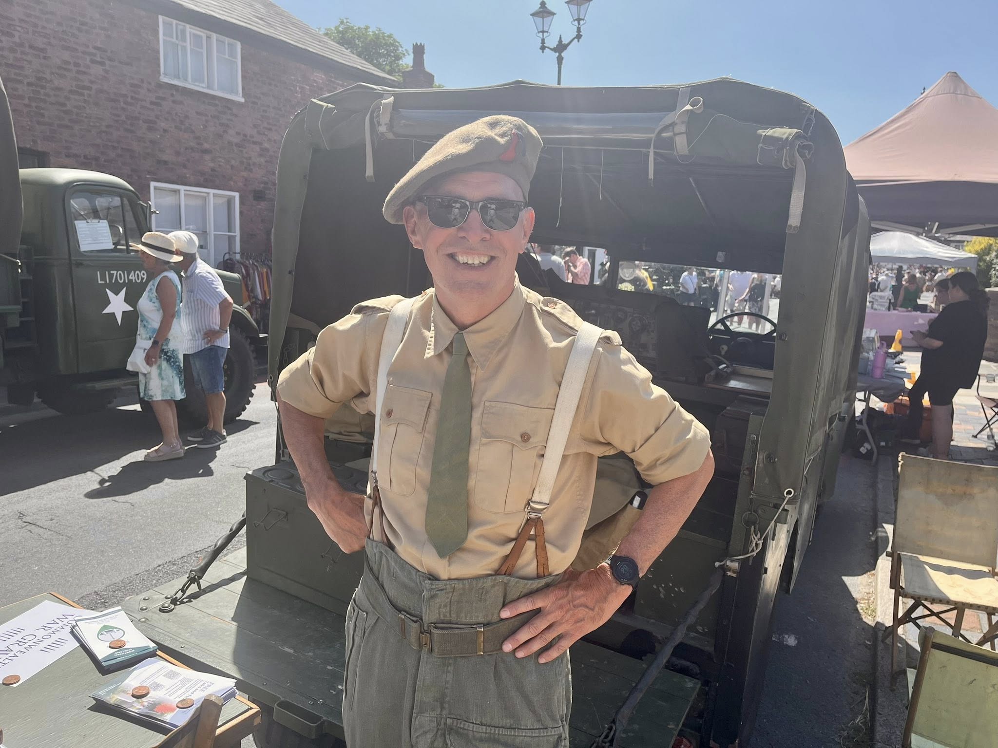Thye 1940s Street Party in Churchtown in Southport.