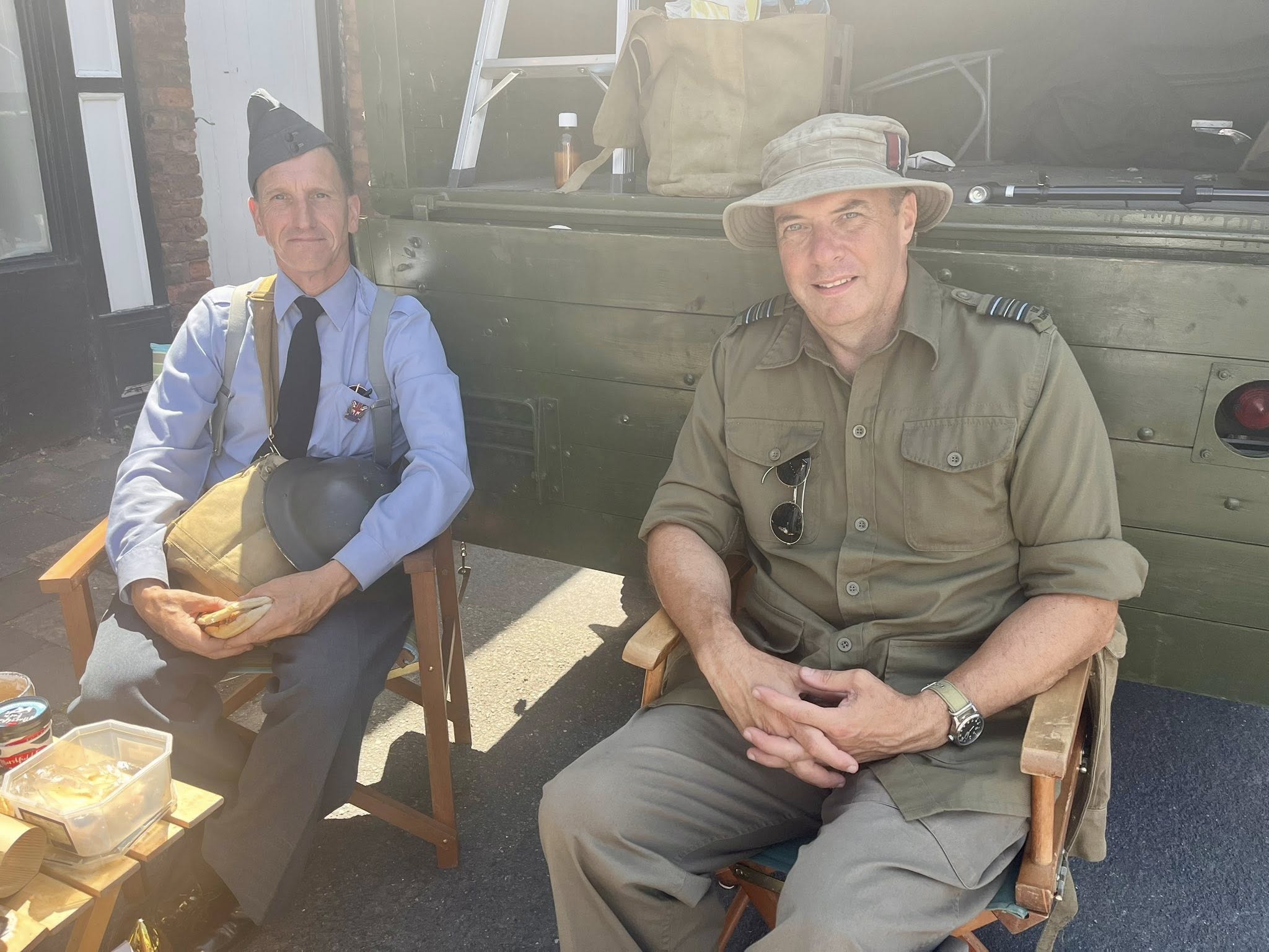 Thye 1940s Street Party in Churchtown in Southport.