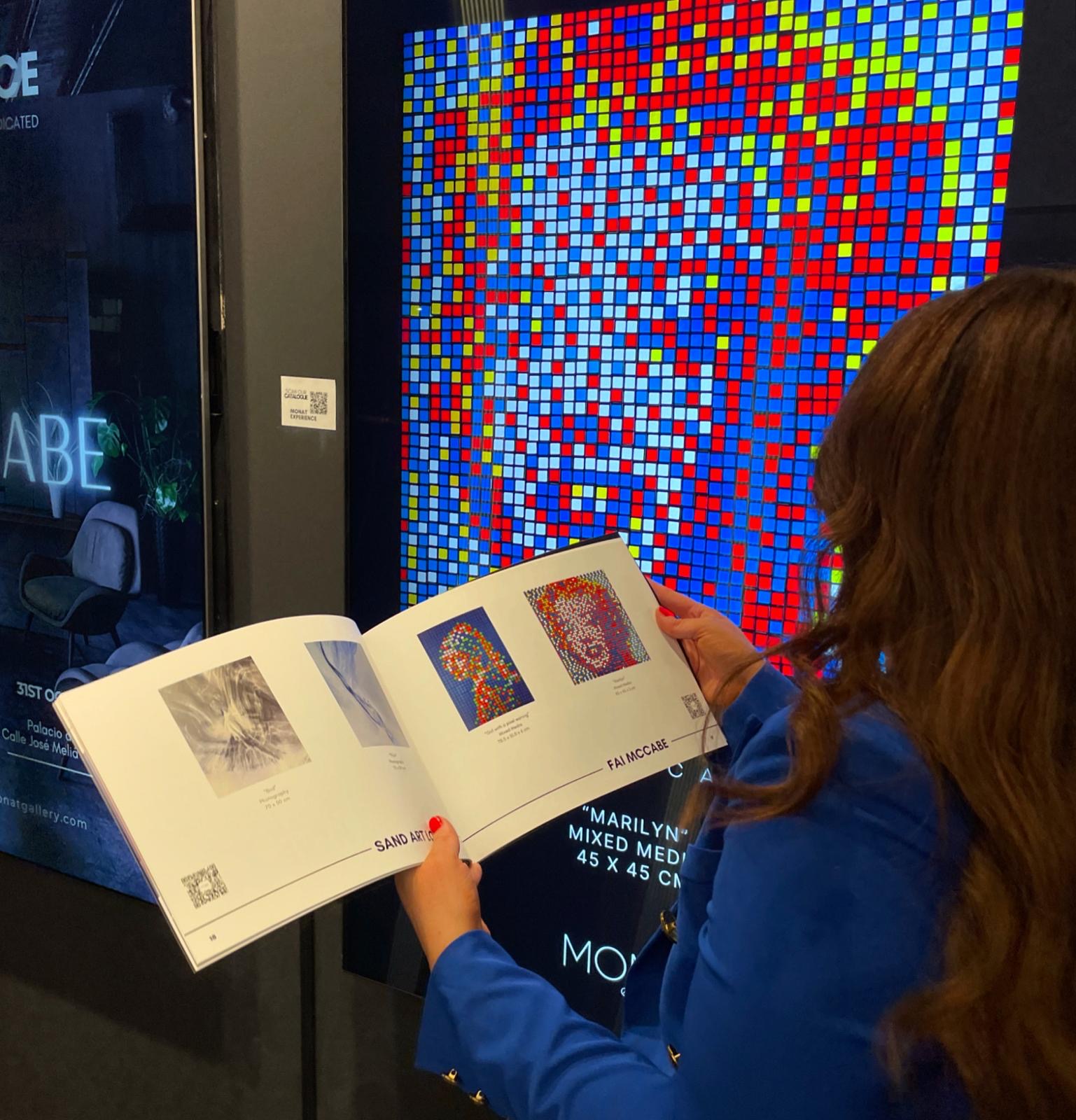 Rubik's Cube artist Fai McCabe