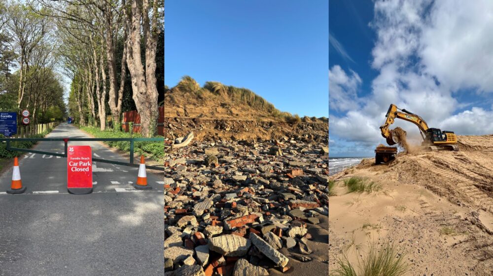 National Trust advises people not to drive to Formby Beach this Summer as major conservation project takes place