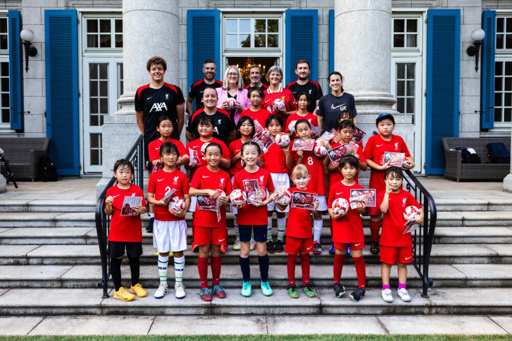 LFC Foundation host fun football sessions for young girls in Tokyo
