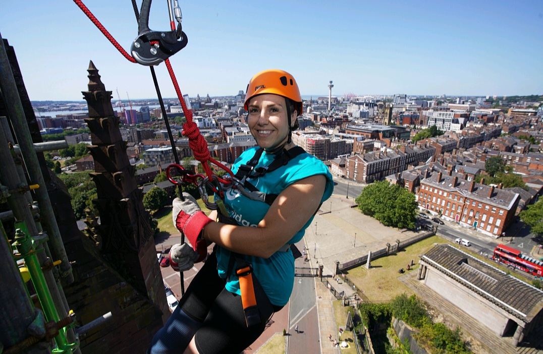 St Helens woman takes on double abseil challenge to support cancer patients