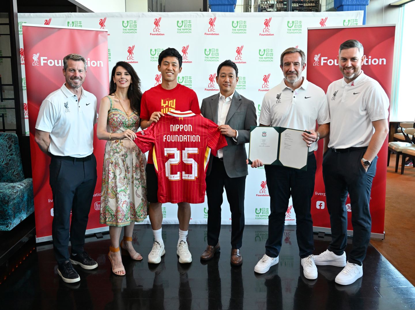 LFC Foundation teams up with The Nippon Foundation to support young people in Japan
