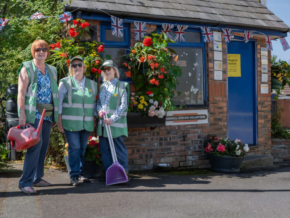 Merseyrail in Bloom marks one year of blossoming community spirit