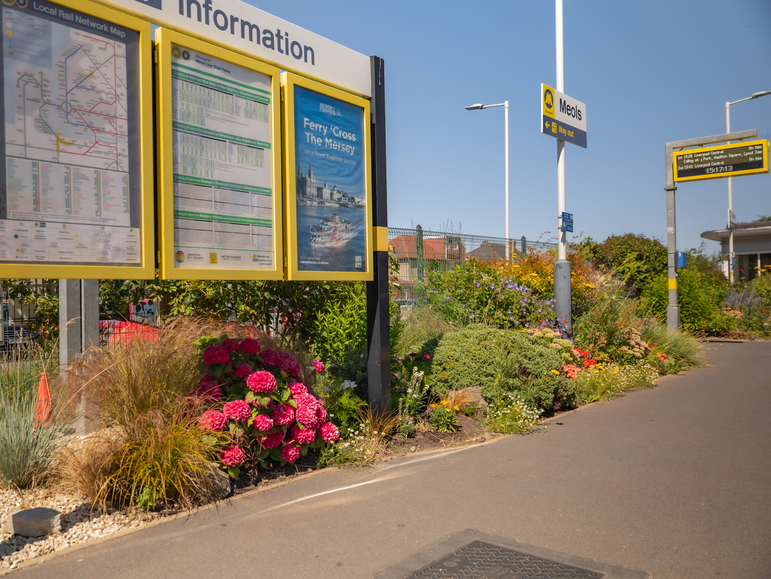 Merseyrail in Bloom Credit: Merseyrail