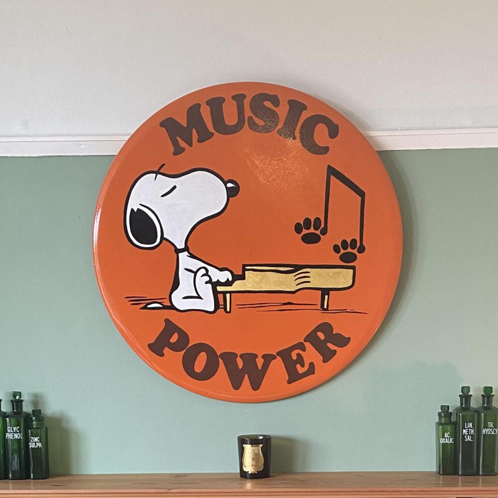 One of Austin Wilde's Snoopy Big Badges 2