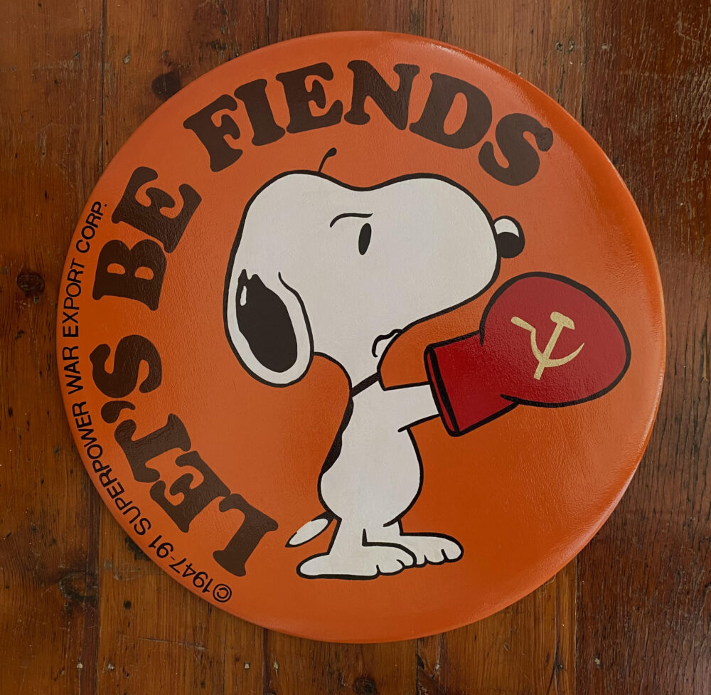 One of Austin Wilde's Snoopy Big Badges