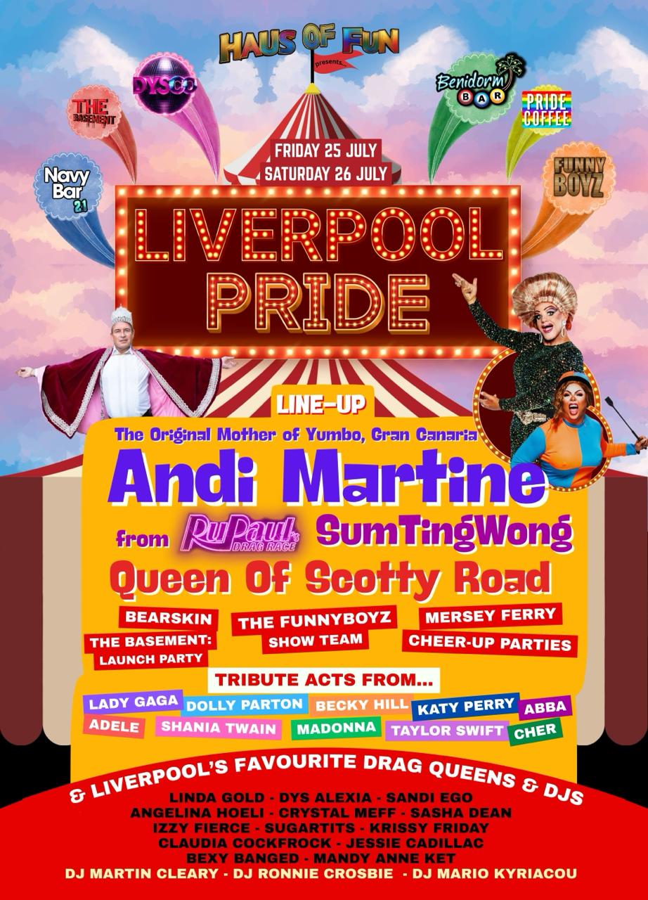 Liverpool Pride at Haus of Fun