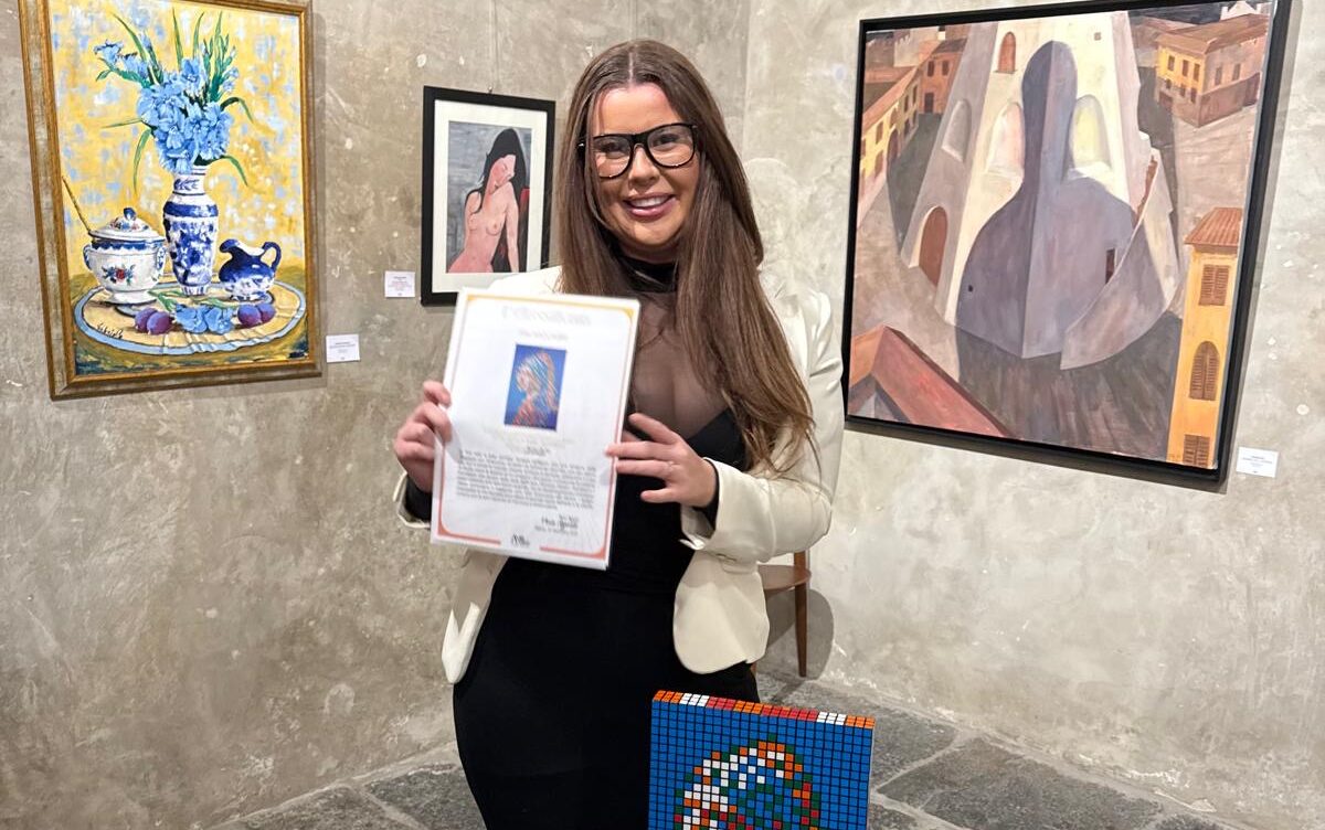 Meet the Liverpool artist using Rubik’s Cubes to create unique sculptures