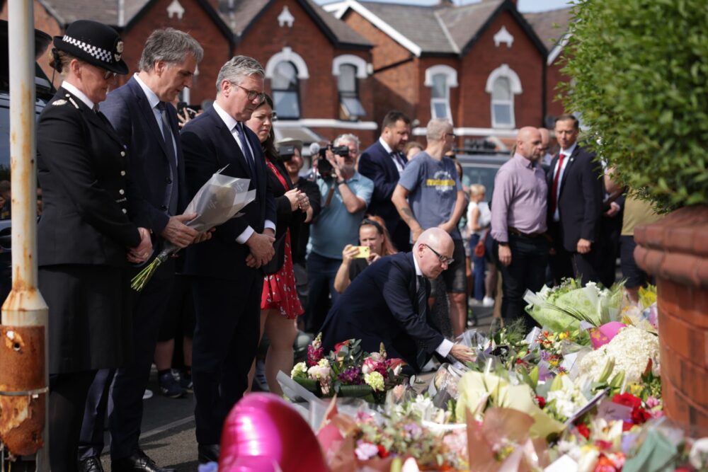 “The whole nation” stands with families of Southport victims, Prime Minister says