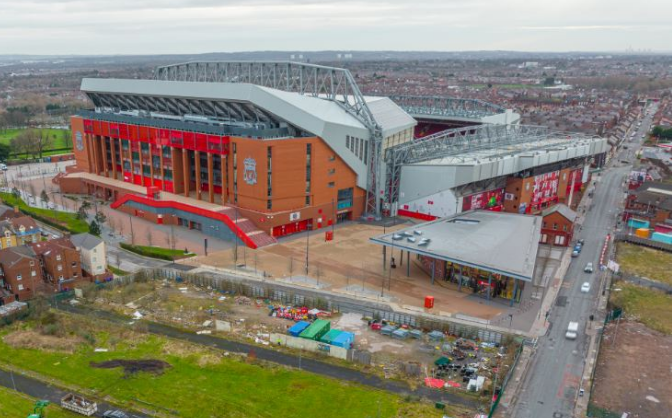 Area surrounding Anfield stadium set to receive £5m transformation