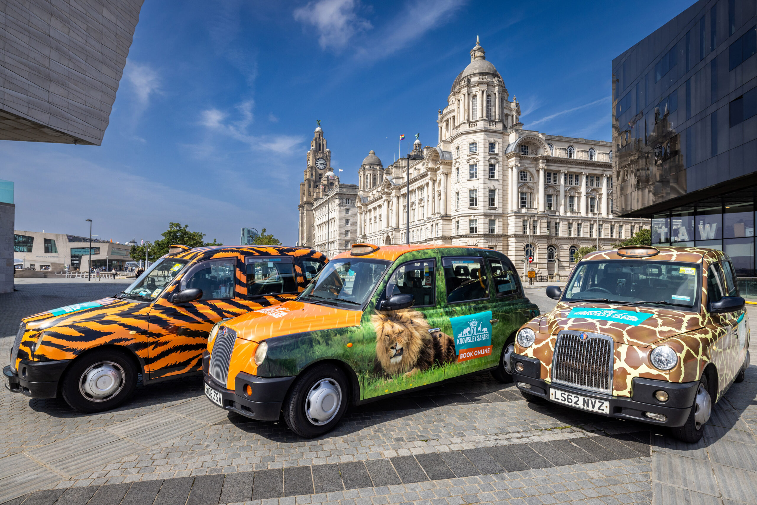 Knowsley Safari brings excitement to Liverpool with wild new taxis