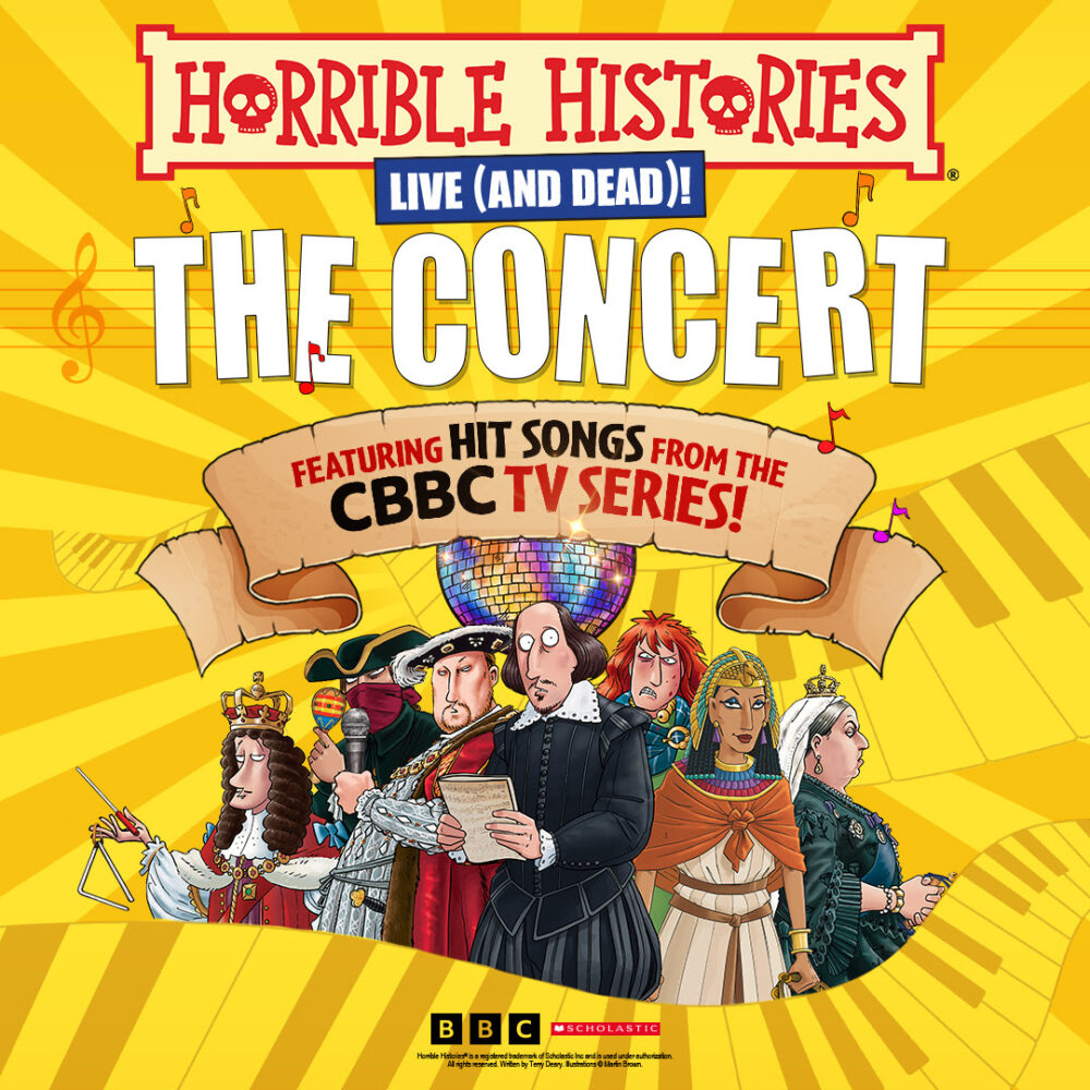 Horrible Histories The Concert is coming to Liverpool in 2026