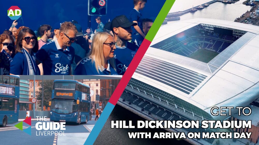 Get to Hill Dickinson Stadium with Arriva on match day