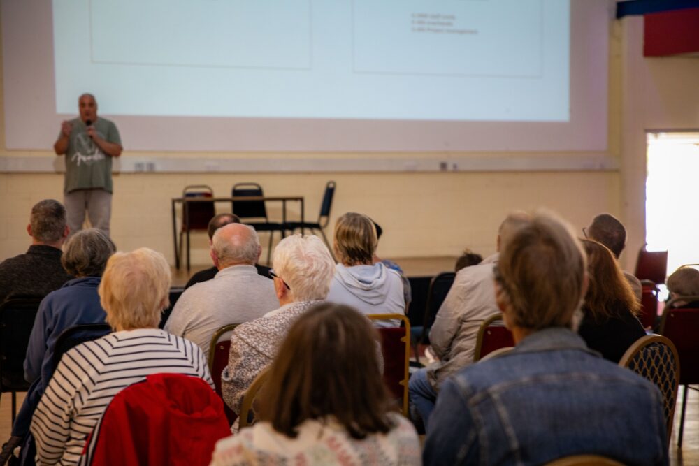 Belle Vale community members attended