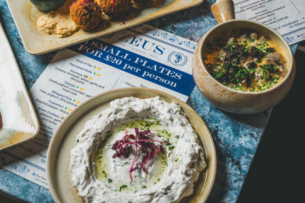 Zeus Taverna - Mezze Menu