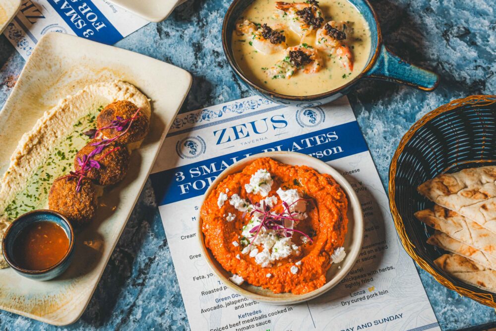 Zeus Taverna launches new small plates menu