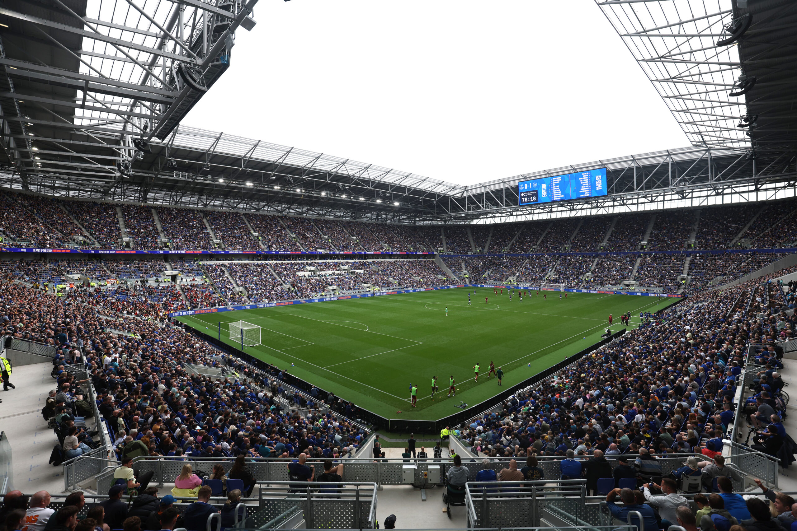 Fans urged to plan ahead for Everton’s historic first league game at new Hill Dickinson Stadium