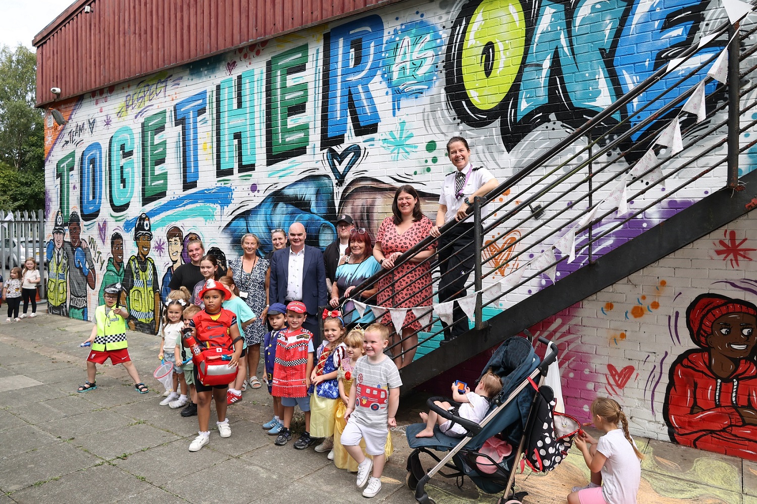 new mural Together As One
