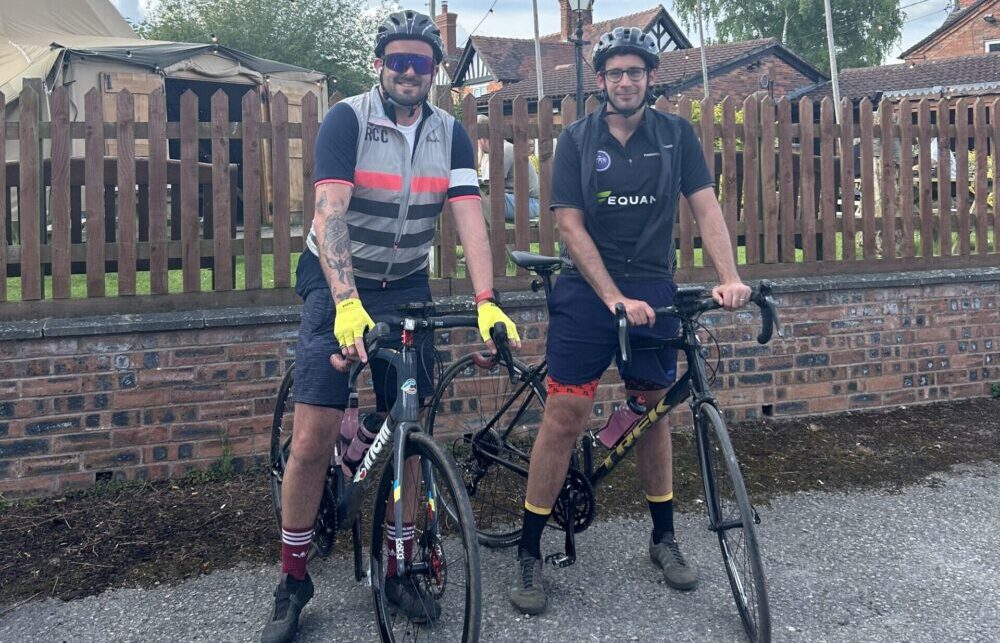 City charities join forces for Land’s End to Liverpool bike ride to tackle poverty