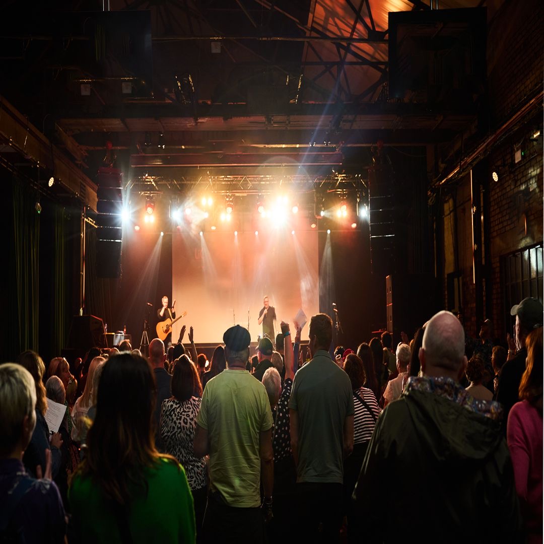 Tim's last mass choir event at Camp & Furnace