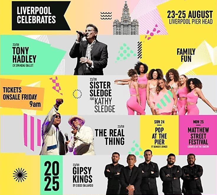 Liverpool Celebrates Mathew Street Festival