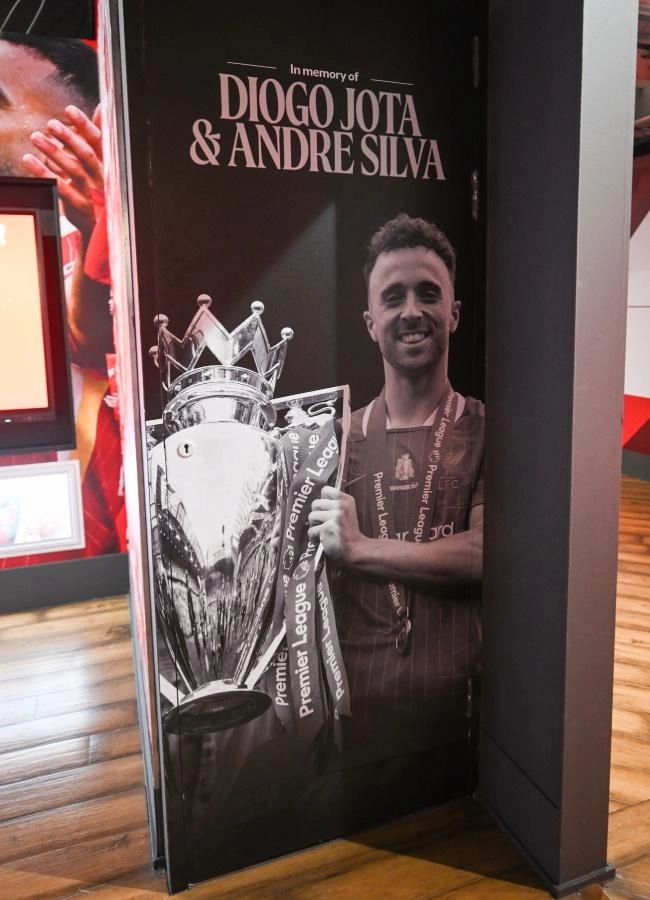 LFC's stadium tour museum champions JOTA