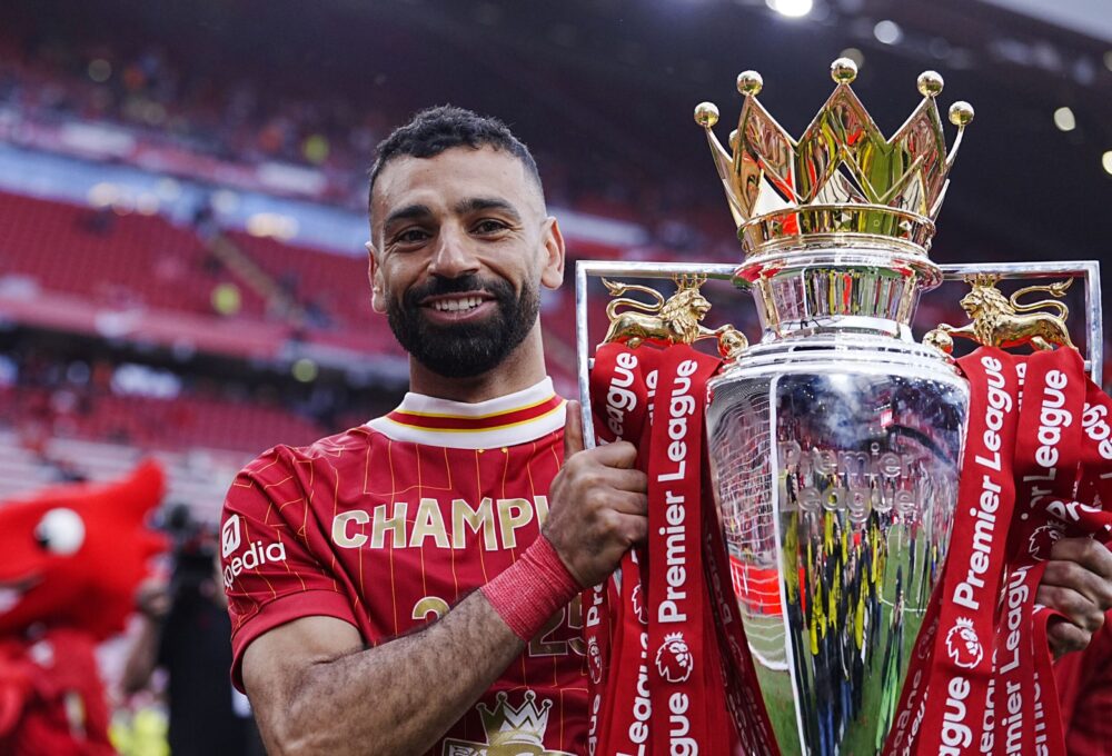 Mohamed Salah wins record third PFA Men’s Player of the Year award