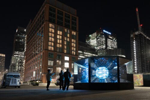 New light sculpture brings science to life at Liverpool ONE