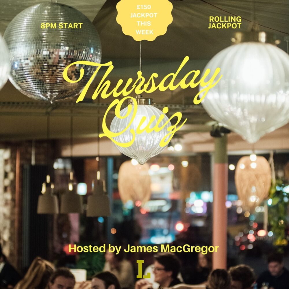 Thursday Night Quizzing - Leaf Smithdown Road
