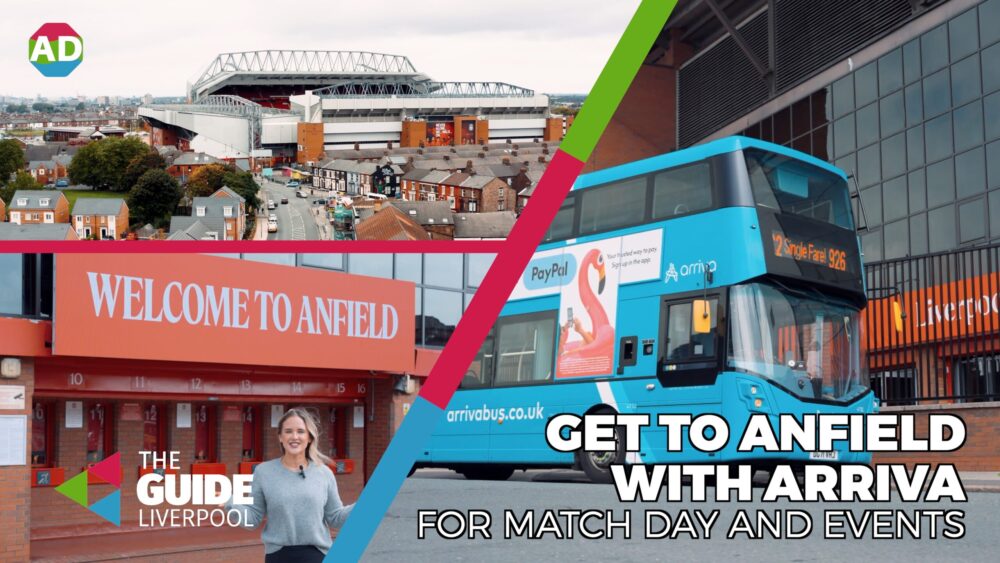 Get to Anfield with Arriva on match day