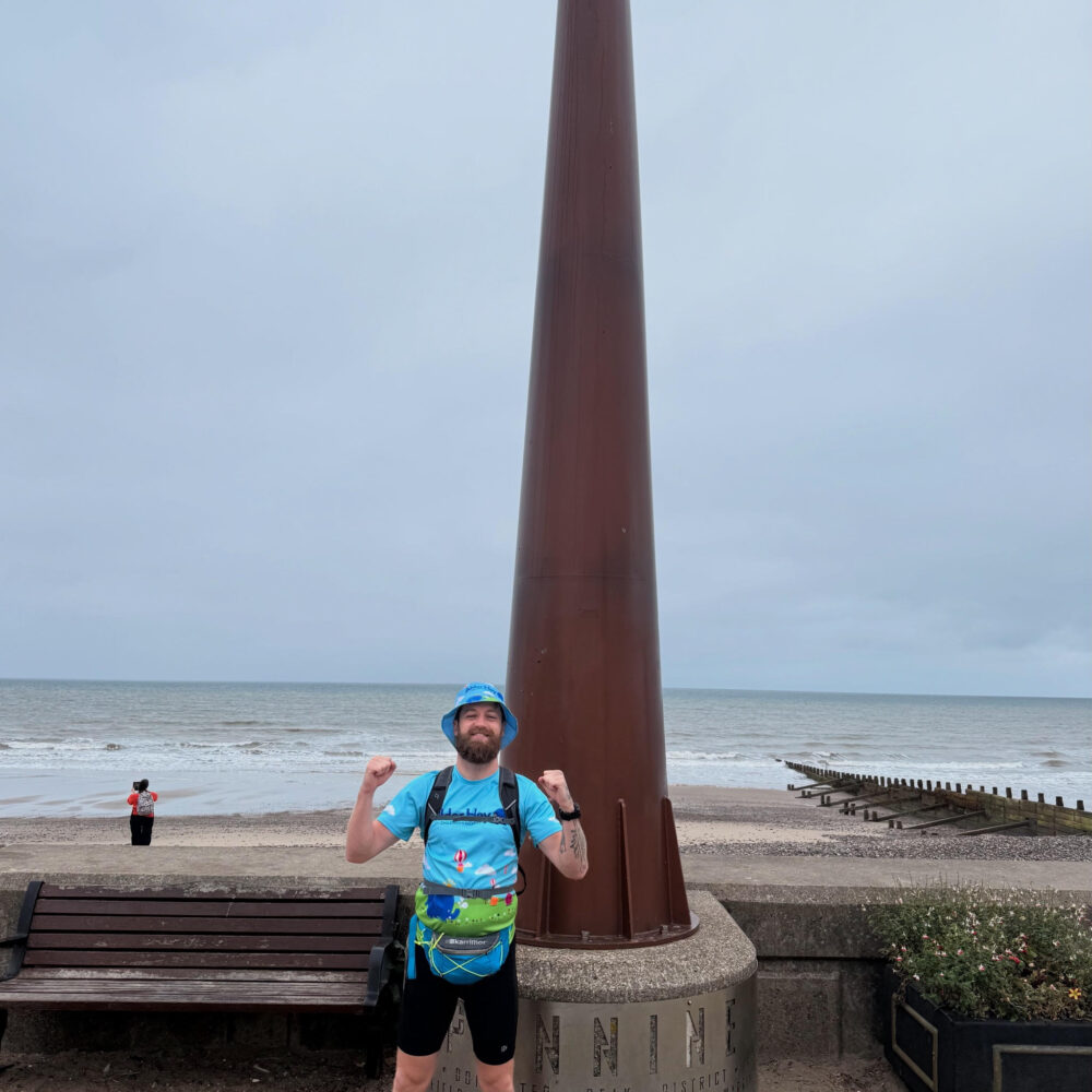 Adam Dixon who did 7 ultramarathons in 7 days