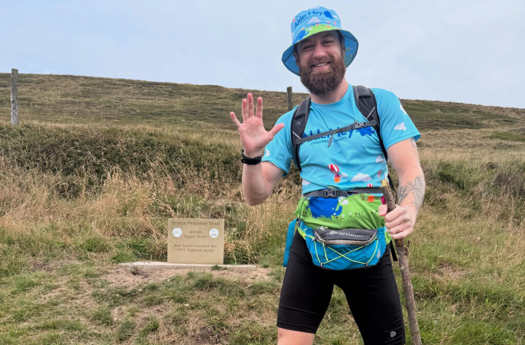 Adam Dixon who did 7 ultramarathons in 7 days