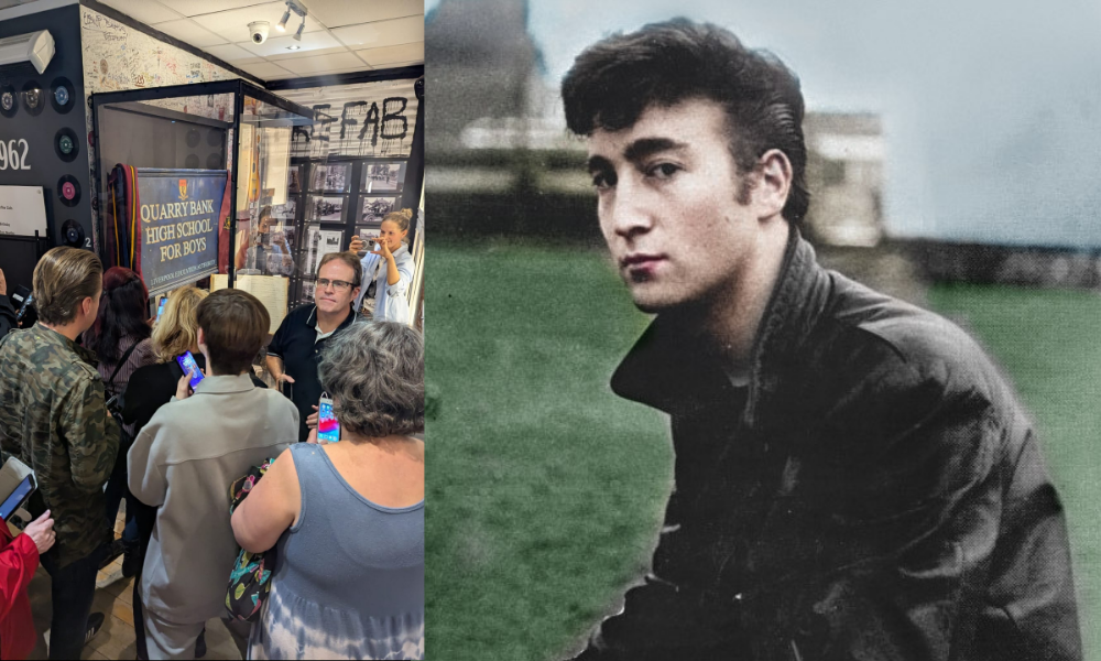 New exhibition including items from former school of John Lennon is unveiled