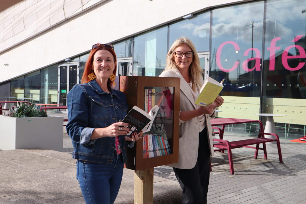 A community book box has been launched in Liverpool giving more people the chance to read for free