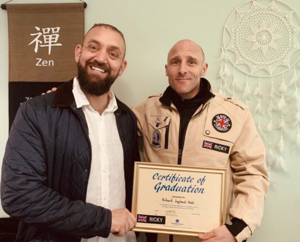 Liverpool veteran raises over £1,000 for charity that saved his life