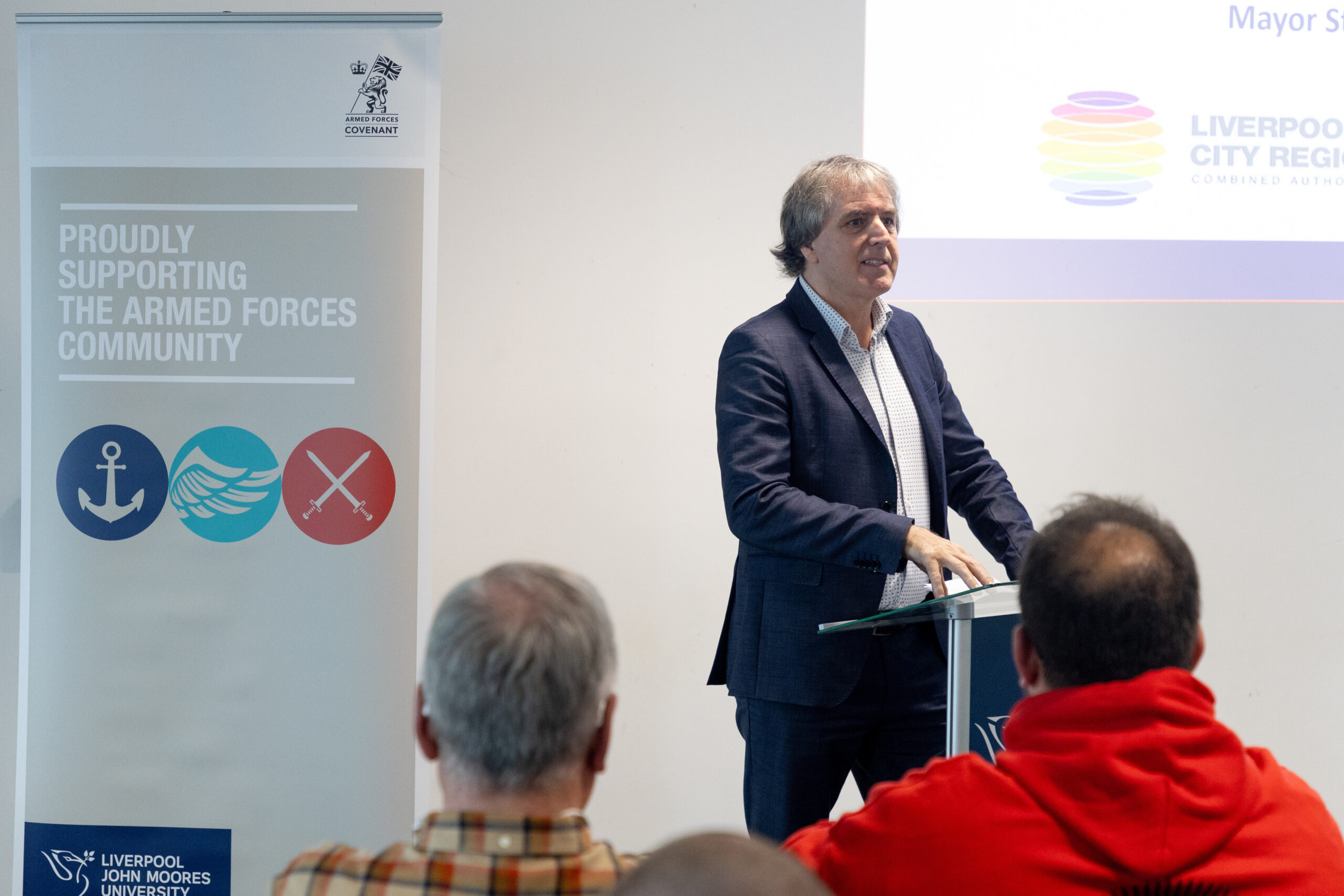 Mayor launches new partnership to support veterans across Liverpool City Region