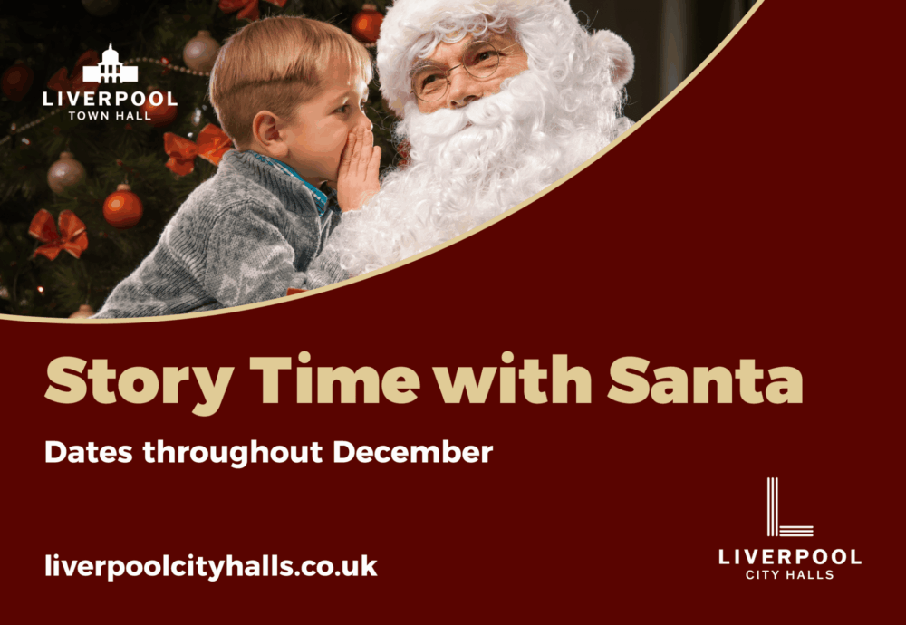 Story Time with Santa at Liverpool Town Hall