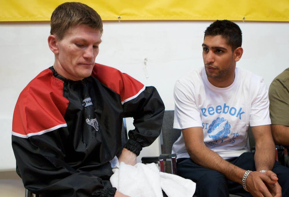“One of the world’s greatest boxers”: Amir Khan leads tributes to Ricky Hatton