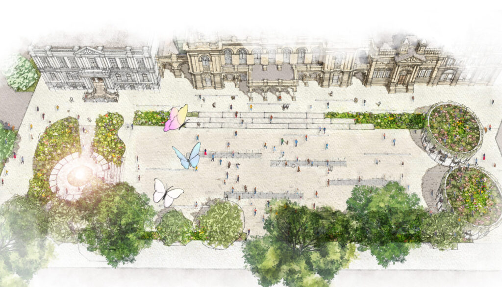 Southport Town Hall Gardens