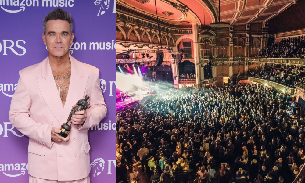Robbie Williams announces new album launch show in Liverpool