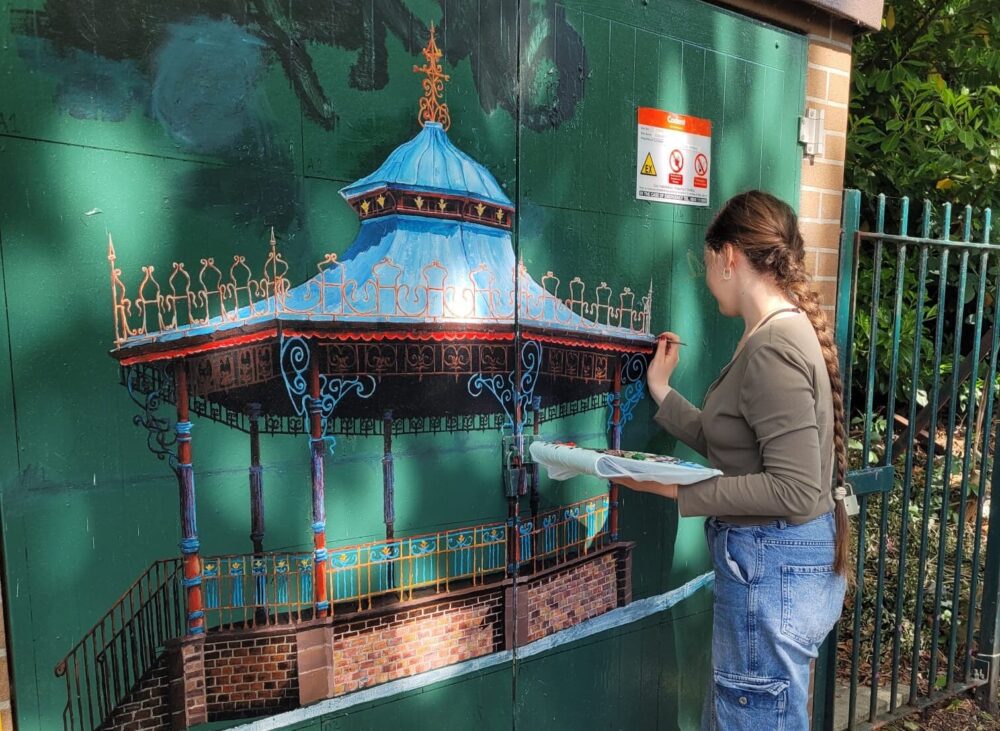 Liverpool’s most graffitied gas substation transformed by beautiful mural
