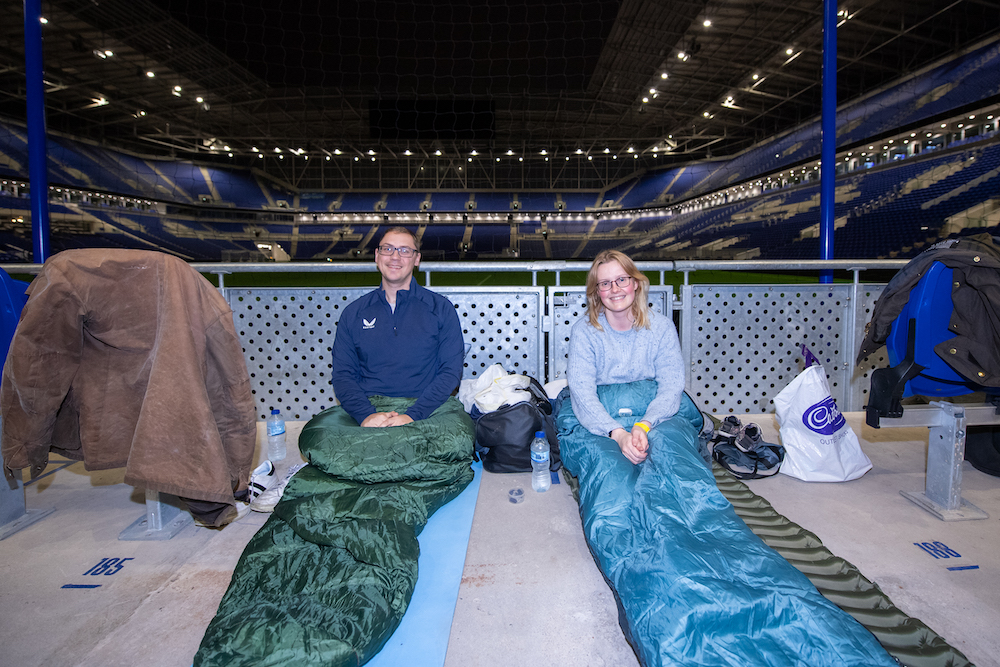 Hill Dickinson Stadium Sleepout