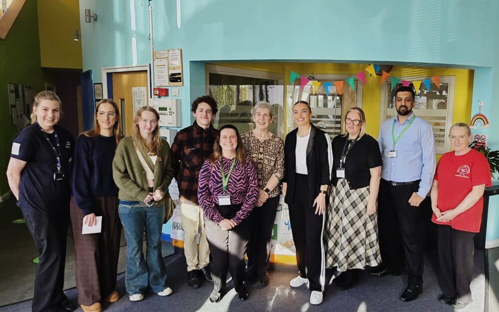 Gladiators star Fury inspired by visit to Liverpool NSPCC