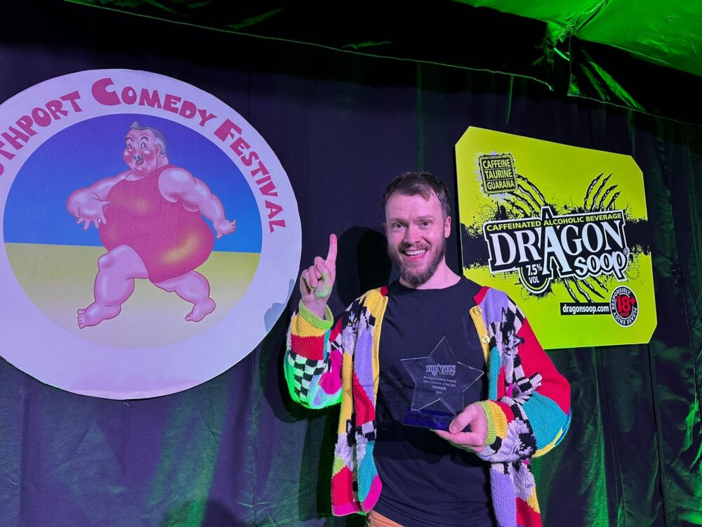 Rich McCulloch named as Southport New Comedian Of The Year