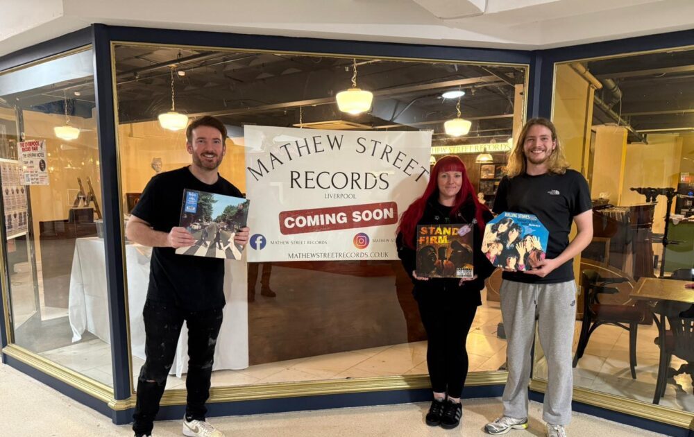 A new record shop is opening on Liverpool’s most famous music street