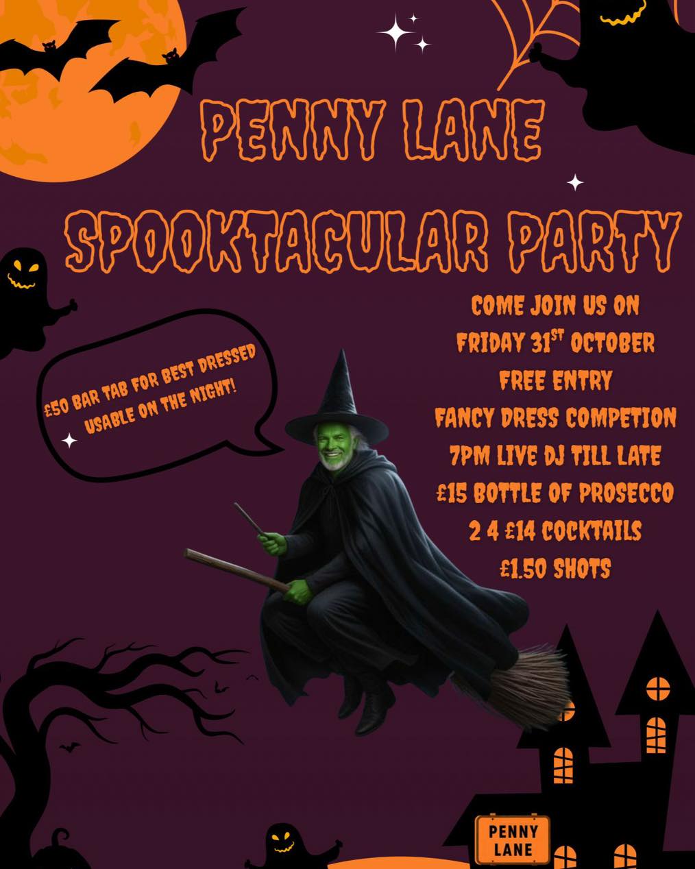 Halloween Spooktacular – Penny Lane Wine Bar
