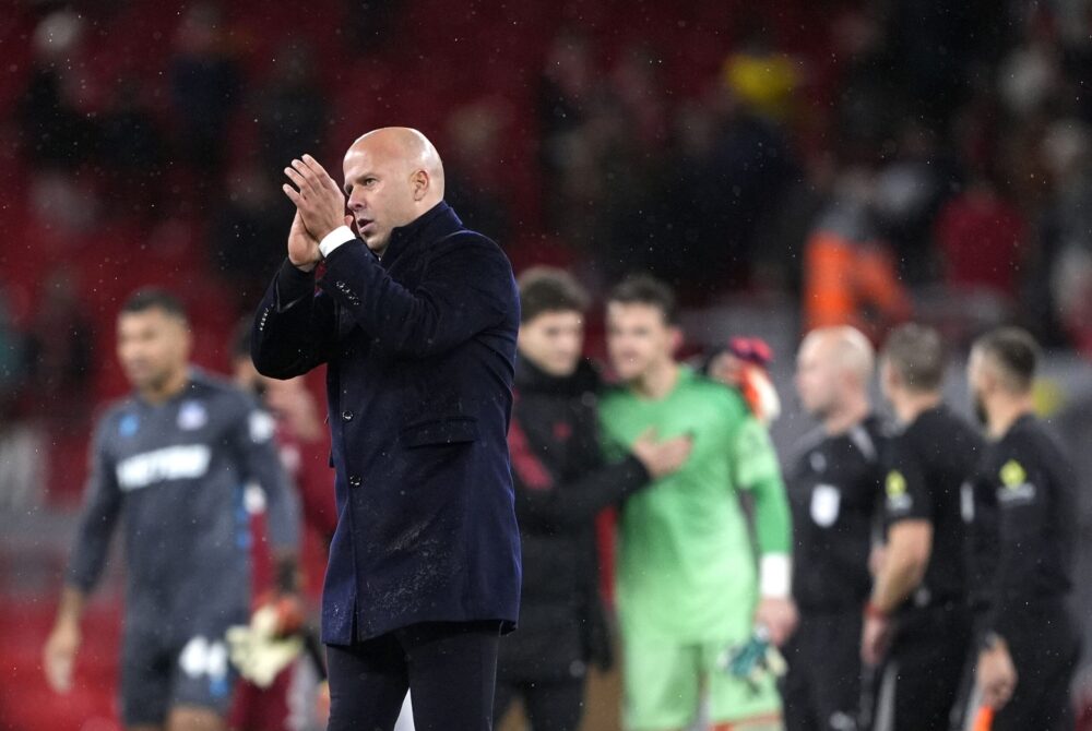 Arne Slot insists recent defeat to Crystal Palace does not increase pressure on Liverpool